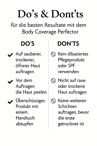 Body Coverage Perfector