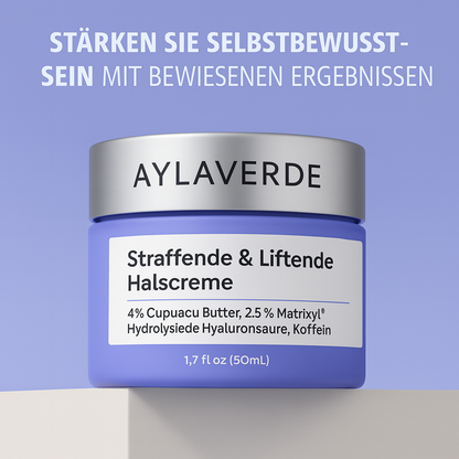 AYLAVERDE Straffende & Liftende Halscreme