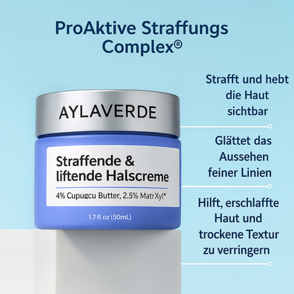 AYLAVERDE Straffende & Liftende Halscreme